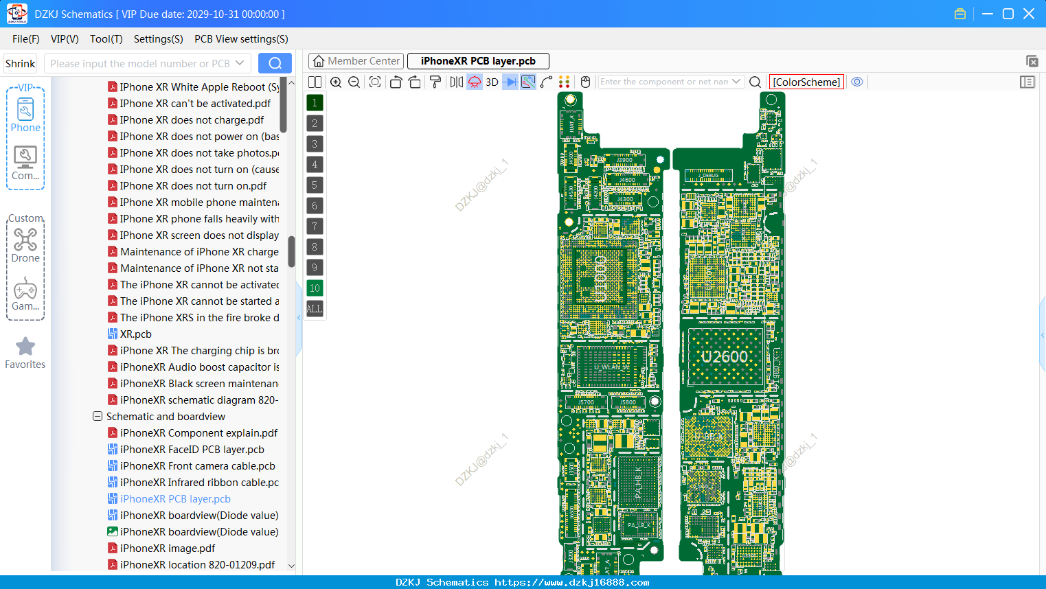 IPhoneXR PCB Layer